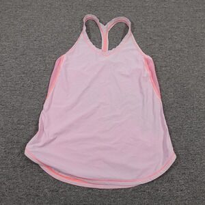 Lululemon Tank Top Womens 6 Pink Built In Bra Racerback Athletic Gym Yoga